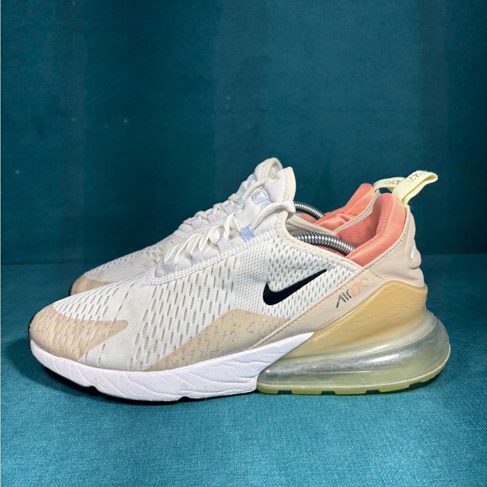 Nike Air Max 270 White Sanddrift  Shoes Men's Size 12